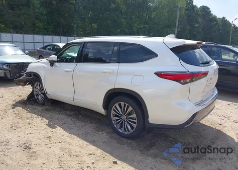 2020 Toyota Highlander Platinum из США, поврежденный, VIN 5TDFZRBHXLS017672